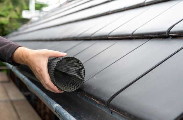 Gutter Mesh Installation in Marion